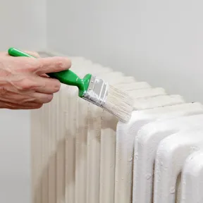 PROBLEM: how to repaint aluminum, iron, and cast iron radiators