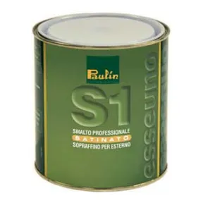 Satin enamel for exterior