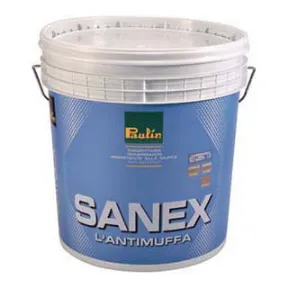 Sanex anti-mold extra white water paint
